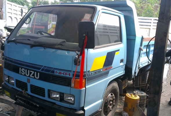 @@@___หกล้อดั๊มพ์ ISUZU NKR พร้อมใช้งานครับบบบบบ___@@