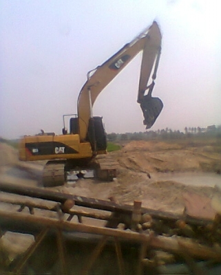 แบคโฮ CAT 320 VII มีแอร์ ไฟฟ้าตัด รถสภาพดีพร้อมใช้งาน