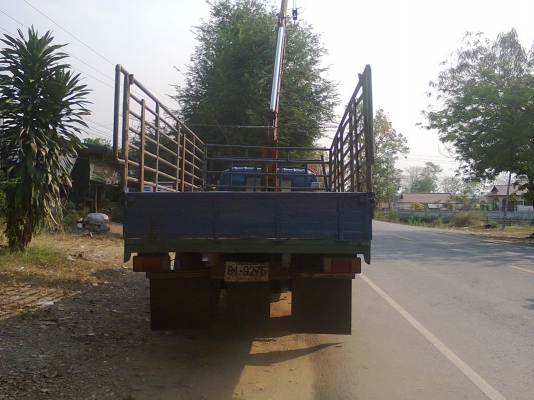 ขายรถหกล้อติดเครน 3 ตัน 3 ปอก เครนยี่ห้อ HIAB รถยี่ห้อ ISUZU NPR-115 แรง เครื่อง 4BD-1