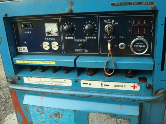 เครื่องเชื่อมKUBOTA280SW 9.9 KVA เชื่อมได้สองหัว