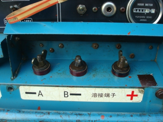 เครื่องเชื่อมKUBOTA280SW 9.9 KVA เชื่อมได้สองหัว