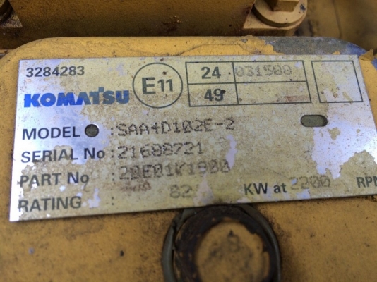 ถึงไทยแล้ว Komatsu PW130-7K ปี 2006 ใช้งานแค่ 5758 ชม. นำเข้าจากยุโรป สภาพดีมาก