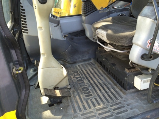 ถึงไทยแล้ว Komatsu PW130-7K ปี 2006 ใช้งานแค่ 5758 ชม. นำเข้าจากยุโรป สภาพดีมาก