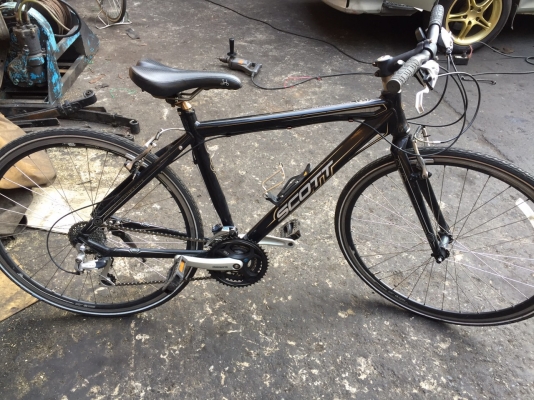 จักรยานสก้อต สภาพดีมาก โครงอลูมิเนียม เก่าเเท้ญี่ปุ่น