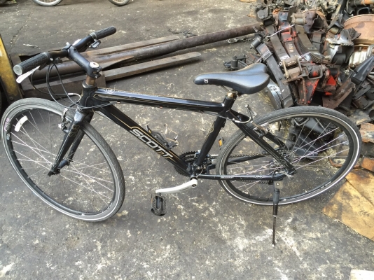 จักรยานสก้อต สภาพดีมาก โครงอลูมิเนียม เก่าเเท้ญี่ปุ่น