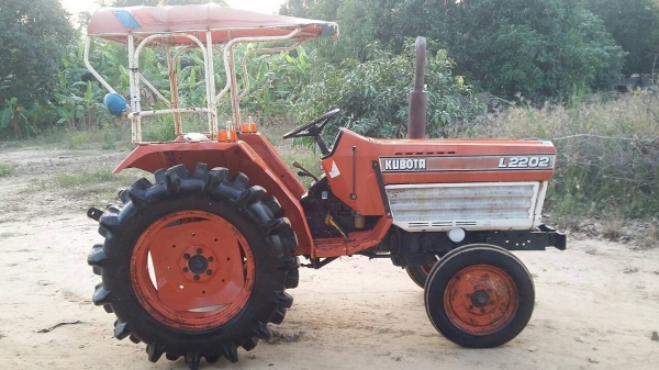 ขอบคุณ ผู้ใหญ่ขมิ้น จ.พิษณุโลก ขายรถไถคูโบต้าข้างขาว L2202-22แรง พร้อมโรตารี่ตีดิน