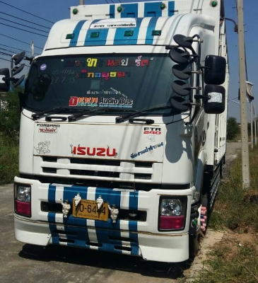 หกล้อ อีซูซุ FTR 240 ปี55 ช่วงยาว8.20ม รุ่นพิเศษ ตู้10บาน สภาพดีสวยพร้อมใช้ ทะเบียนพร้อมโอน