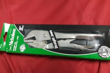 ขายคีมล็อคขนาด10นิ้ว NICHOLSON Made in Brasil.