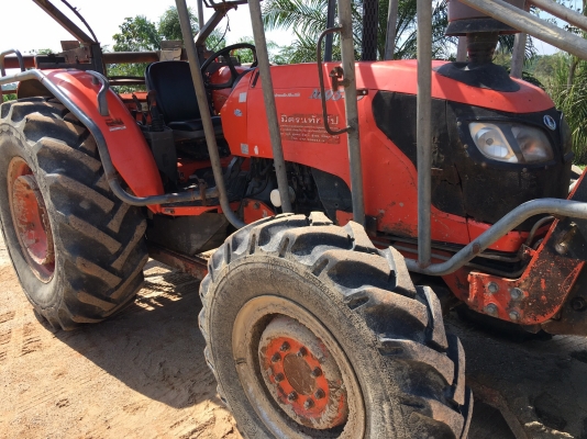 รถไถ KUBOTA M9540  2 เพลา.  ( รถทำงาน 5,xxx ชม. )    สนใจติดต่อ  081 - 6079515