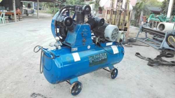 **** Sold **** ปั้มลม PUMA Taiwan 15 HP. 520 Lite. 380V. เสื้อเหล็กหล่อ รุ่นทน สภาพสวยพร้อมใช้