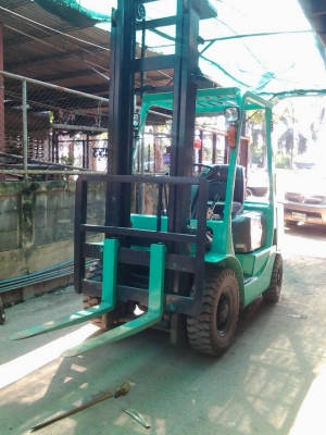 ฟอร์คลิฟต์ MITSUBISHI F18FD25 ดีเซล เสาสูง 4เมตร เครื่องแน่น สภาพสวย พร้อมใช้งาน
