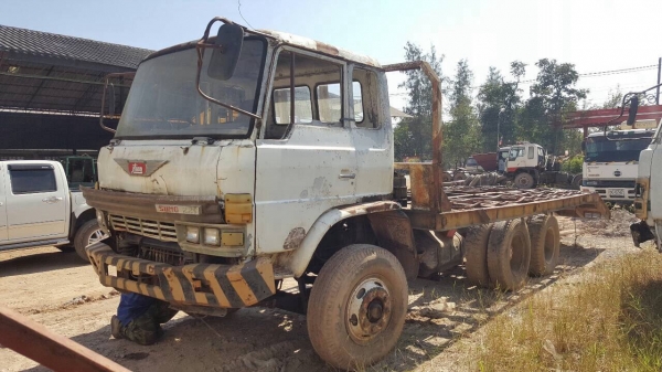 ขายเทนเลอร์ 10 ล้อ 2 เพลา ไม่มีทะเบียน NISSAN เครื่อง PE6-T 260 แรงม้า วางหัว SUMO ช่วงล่างเบรคแห้ง คัสซีดี พาวเวอร์ ราคาต่อรองได้