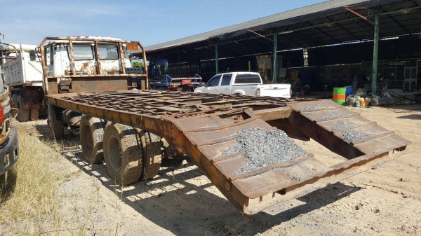 ขายเทนเลอร์ 10 ล้อ 2 เพลา ไม่มีทะเบียน NISSAN เครื่อง PE6-T 260 แรงม้า วางหัว SUMO ช่วงล่างเบรคแห้ง คัสซีดี พาวเวอร์ ราคาต่อรองได้