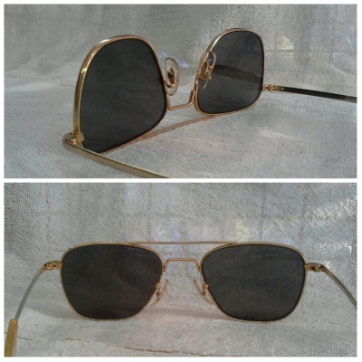 แว่นตาเสืออากาศทศวรรษที่ 70  COMMAND/USA 23K