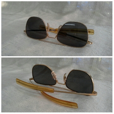 แว่นตาเสืออากาศทศวรรษที่ 70  COMMAND/USA 23K