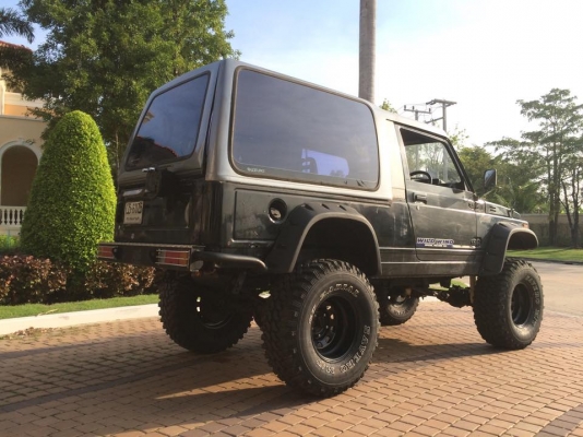 คารีเบี้ยนตู้ปลาเครื่อง1800cc. Toyota 7k สดๆวางใหม่ อะไหล่หาง่าย ราคาถูก วิ่งดีกว่าเครื่องเดิมเยอะครับ ยกสูง คันชักใหม่ๆ แหนบ กระทิง 4.5 ทั้งหมด ล้อ15x8. ออฟลึกใหม่ๆ พร้อมยางใหม่ 33นิ้ว เฟือง8/41 สโล1000 ประตู จิมนี่ คานหลังคาจิมนี่ ฝากระโปรง แก้ม กระจังห