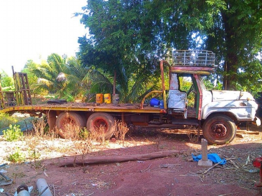 ขายแพ็คคู่ รถเกี่ยวข้าวไทยเจริญเครื่องมิตซู225แรงตัวเดิน12ปั๊ม23 เทรลเลอร์หัวยาว170แรง 10ล้อ1เพลา