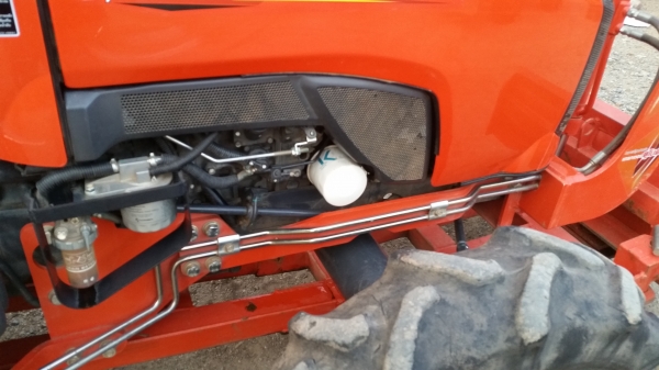 ขายรถไถคูโบต้า  KUBOTA   L 3608 พร้อมชุดใบมีดดันหน้าคานล่าง