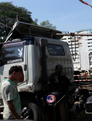 หกล้อ ฮีโน่ KM 777 WO4D117 ดั้ม5คิว แอร์ ช่วงล่าง F พร้อมใช้งาน ทะเบียนพร้อมโอน