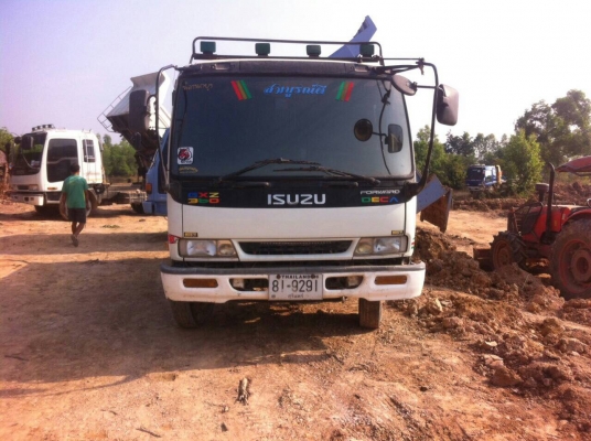 ISUZU รถบรรทุก 6ล้อดั๊มพ์ รุ่นFRR12L  /210แรง  เบรคทิฟฟี้  เพาเวอร์  แอร์  เล่มทะเบียนพร้อมโอน  เครื่องแน่น   ครัชซีสวย