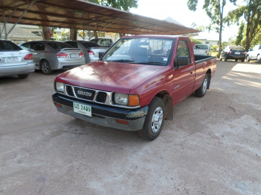 ขายรถกระบะ ISUZU TFR 90HP ตอนเดียวปี38 รถบ้านเดิมๆไม่เคยชนเครื่องดีแน่นๆประหยัดน้ำมันสุดๆครัชชีสวยไม่มีผุช่วงล่างแน่นปึก เอกสารพร้อมโอน+ภาษีพรบ.เต็ม สีแดงสวยๆเดิมบางทั้งคัน+แอร์เย็น+เทปชีีดี+ยาง ดี4เส้น+ แม๊กไลเนอร์ รถสภาพพร้อมใช้งานครับ ขายราคา125,000บาท