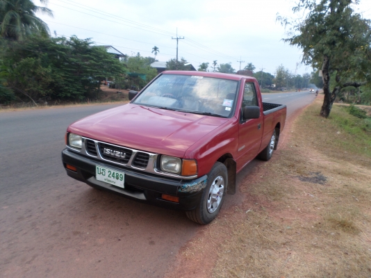 ขายรถกระบะ ISUZU TFR 90HP ตอนเดียวปี38 รถบ้านเดิมๆไม่เคยชนเครื่องดีแน่นๆประหยัดน้ำมันสุดๆครัชชีสวยไม่มีผุช่วงล่างแน่นปึก เอกสารพร้อมโอน+ภาษีพรบ.เต็ม สีแดงสวยๆเดิมบางทั้งคัน+แอร์เย็น+เทปชีีดี+ยาง ดี4เส้น+ แม๊กไลเนอร์ รถสภาพพร้อมใช้งานครับ ขายราคา125,000บาท