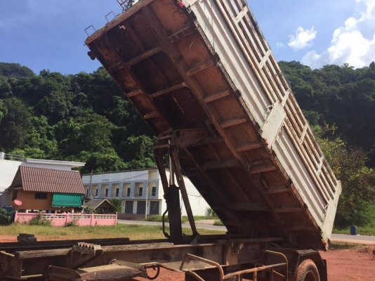 หางลูกพวง 2 คานดั้มของ FT สภาพดี พร้อมใช้ ยาว 6 ม.(บรรทุกข้าวเปลือก)