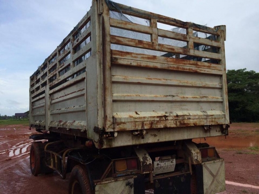 หางลูกพวง 2 คานดั้มของ FT สภาพดี พร้อมใช้ ยาว 6 ม.(บรรทุกข้าวเปลือก)