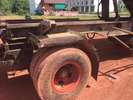 หางลูกพวง 2 คานดั้มของ FT สภาพดี พร้อมใช้ ยาว 6 ม.(บรรทุกข้าวเปลือก)