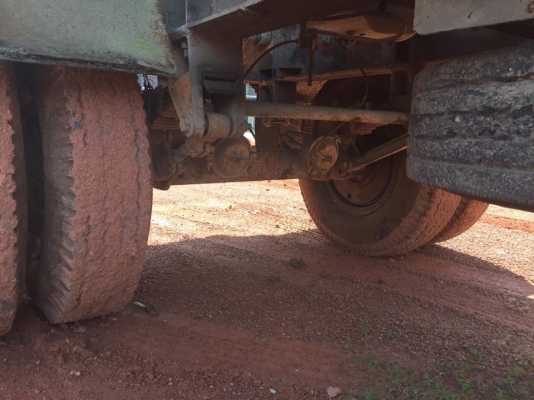 หางลูกพวง 2 คานดั้มของ FT สภาพดี พร้อมใช้ ยาว 6 ม.(บรรทุกข้าวเปลือก)