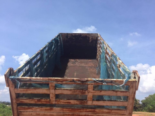 หางลูกพวง 2 คานดั้มของ FT สภาพดี พร้อมใช้ ยาว 6 ม.(บรรทุกข้าวเปลือก)