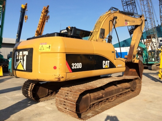 ถึงไทยแล้ว CAT 320D-BWZ02064 ปี 2007 ใบแทร็ค 80 นำเข้าจากญี่ปุ่น สภาพดีครับ