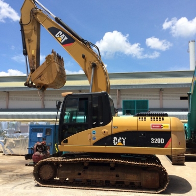 ถึงไทยแล้ว CAT 320D-BWZ03704 ปี 2008 ใบแทร็ค 80 นำเข้าจากญี่ปุ่น สภาพดีครับ