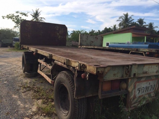 หา'ลูกพ่วง 2 คาน ของSMM สามมิตร ปี 2538 เพลาเหลี่ยม เอกสารเล่มพร้อมโอน