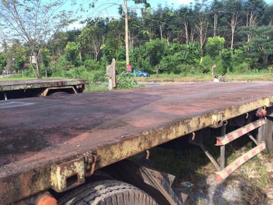 หา'ลูกพ่วง 2 คาน ของSMM สามมิตร ปี 2538 เพลาเหลี่ยม เอกสารเล่มพร้อมโอน