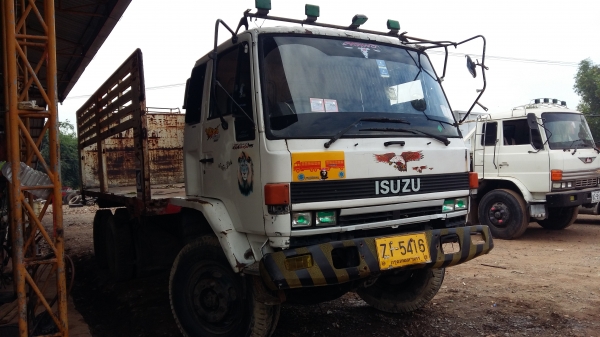 ขายด่วนหัว+คลัชซีมีเครื่องเกียร์10ล้อROCKY 210  2 เพลาสโลว์ยางดีคัชชีสวยจิฟฟี่พาวเวอร์