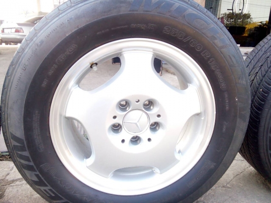 ขาย ล้อแม็ก เบนซ์ ขอบ 16 นิ้ว สวยมากใช้น้อย แถมยาง 235/60R ติดต่อ 099-010-9631