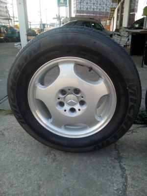 ขาย ล้อแม็ก เบนซ์ ขอบ 16 นิ้ว สวยมากใช้น้อย แถมยาง 235/60R ติดต่อ 099-010-9631