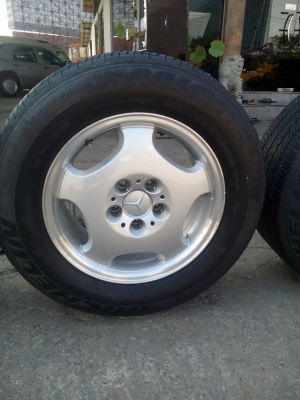 ขาย ล้อแม็ก เบนซ์ ขอบ 16 นิ้ว สวยมากใช้น้อย แถมยาง 235/60R ติดต่อ 099-010-9631