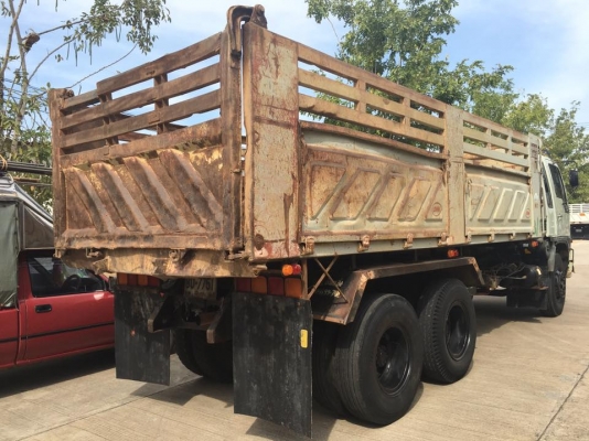 ขายรถสิบล้อ HINO FM3M 240 แรง ปี39 ดั้มสามมิตรรถเดิมๆบางๆ ยางสวยคัสซีดีมาก ช่วงล่างสวย