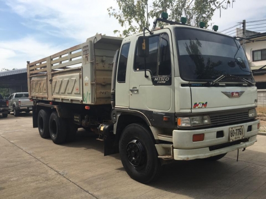 ขายรถสิบล้อ HINO FM3M 240 แรง ปี39 ดั้มสามมิตรรถเดิมๆบางๆ ยางสวยคัสซีดีมาก ช่วงล่างสวย