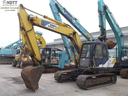 KOBELCO SK120-1 9231ชม. ปี1991 รถเก่าญี่ปุ่นไม่เคยใช้งานในไทยครับ
