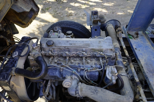 ขายรถดั๊ม isuzu npr 115แรง เปลี่ยนเครื่องเป็น 130แรง 6เกียร์