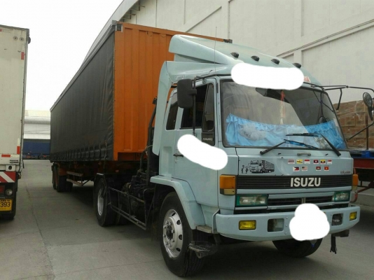 รถบรรทุก ISUZU  หัวลาก6 ล้อ. เครื่อง 195แรง. 480,000 บ. ปี 2538 รถอยู่สระบุรี