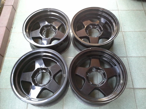 Lenso 6/139 ขอบ16*8 ET-25 สวยๆ 1ชุด