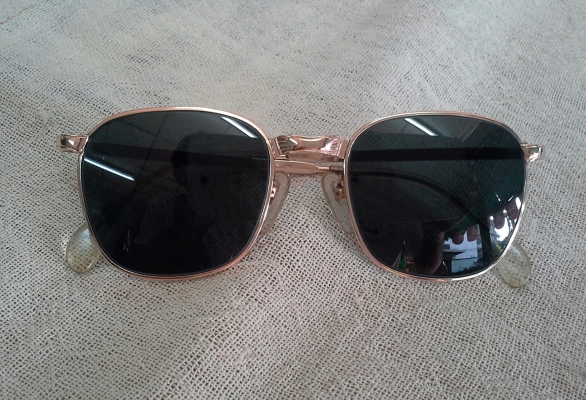 แว่นตาแฮนด์เมดโกลด์ฟิลด์ (ทองคำแท้ผสม) ALRAN-OPTIK made in West Germany  14K