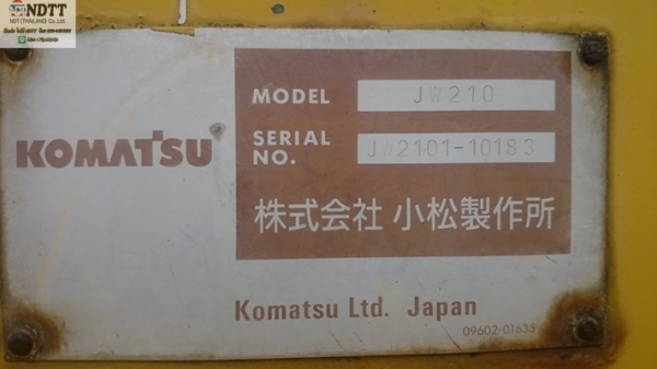 SAKAI JW210 1694ขม. ปี1993 รถเก่าญี่ปุ่นไม่เคยใช้งานในไทยครับ SAKAI JW210 1694ขม. ปี1993 รถเก่าญี่ปุ่นไม่เคยใช้งานในไทยครับ