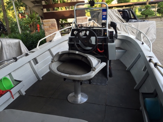 เปิดกรุ. เรืออลูซีแมนขนาด400(4เมตร) เครื่องฮอนด้า50 พร้อมเทรเลอร์