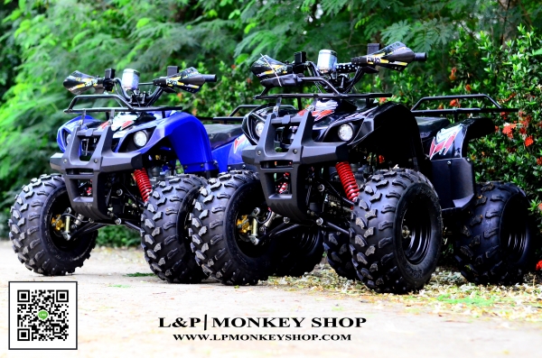 #จัดโปโมชั่นต้อนรับปีใหม่ 2016.ATV MINI BEAR เครื่องยนต์ 125cc ล้อ8"  รุ่นพิเศษ มีไมล์บอกเกียร์  ฟรีเครื่องเสียงราคา 900 มีรีโมทกันขโมยด้วยค่ะ
