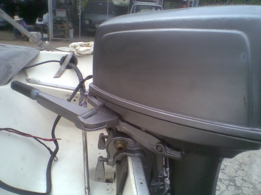 ขายเครื่อง SUZUKI 25 Hp ติดเครื่องแล้วพร้อมใช้ค่ะ สตาร์ทไฟ้ฟ้าได้